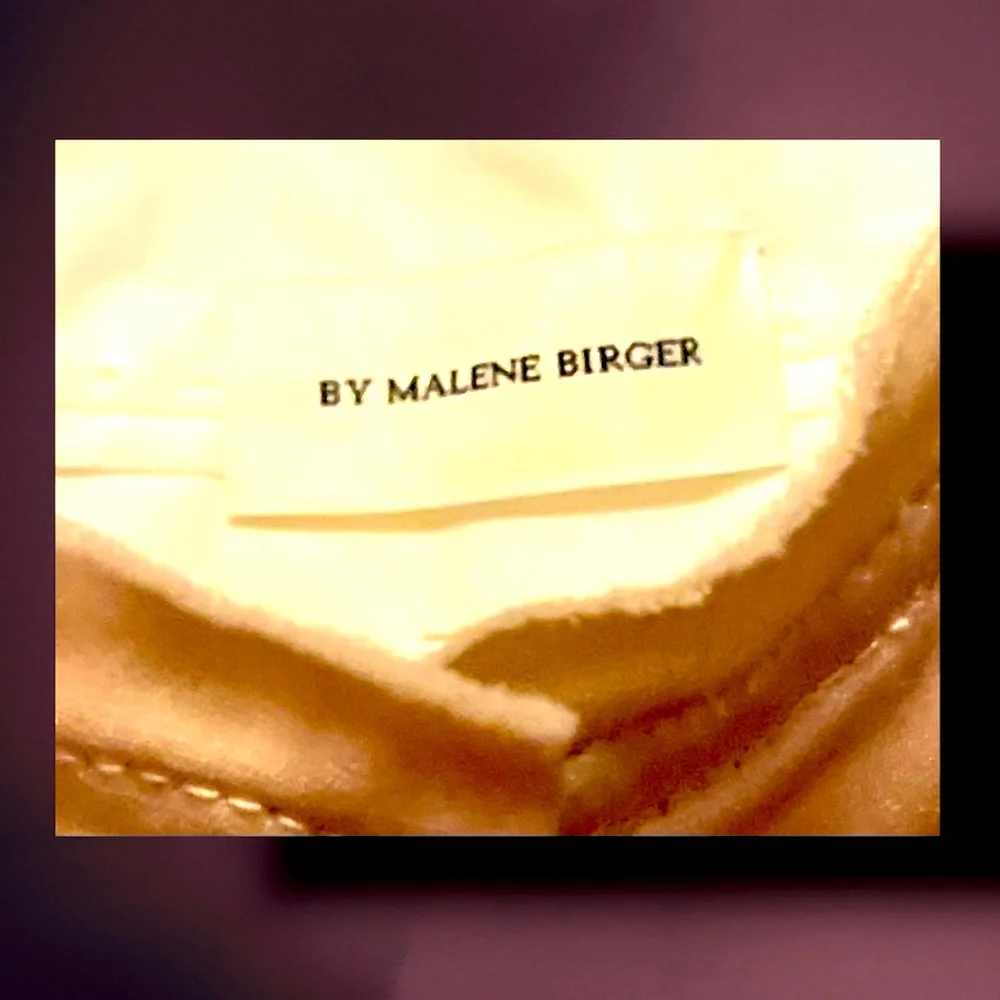 Malene Birger 2023 UNISEX NWOT silken acetate wide leg slacks. 100% authentic - Picture 5 of 7